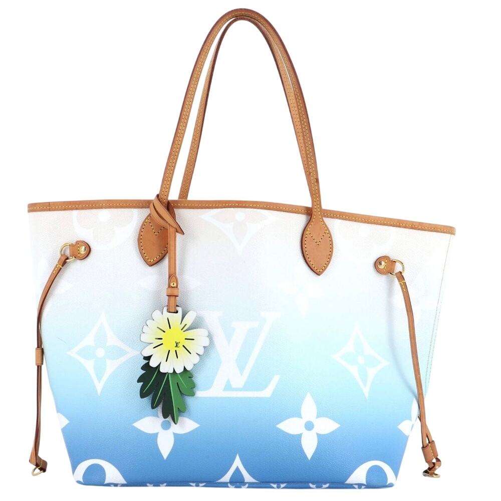 Louis Vuitton Giant By The Pool Monogram Neverfull MM Shopper Tote Summer 2021